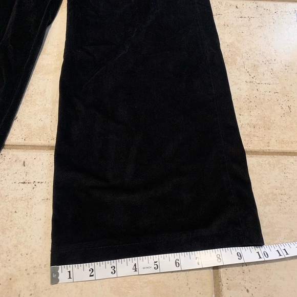 Black Wide-Leg Corduroy Pants - Shein - Size US 2 - Picture 2 of 6